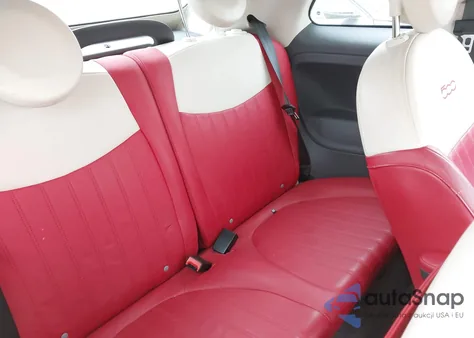 2012 Fiat 500C Lounge z USA, uszkodzony, nr VIN 3C3CFFER2CT360730